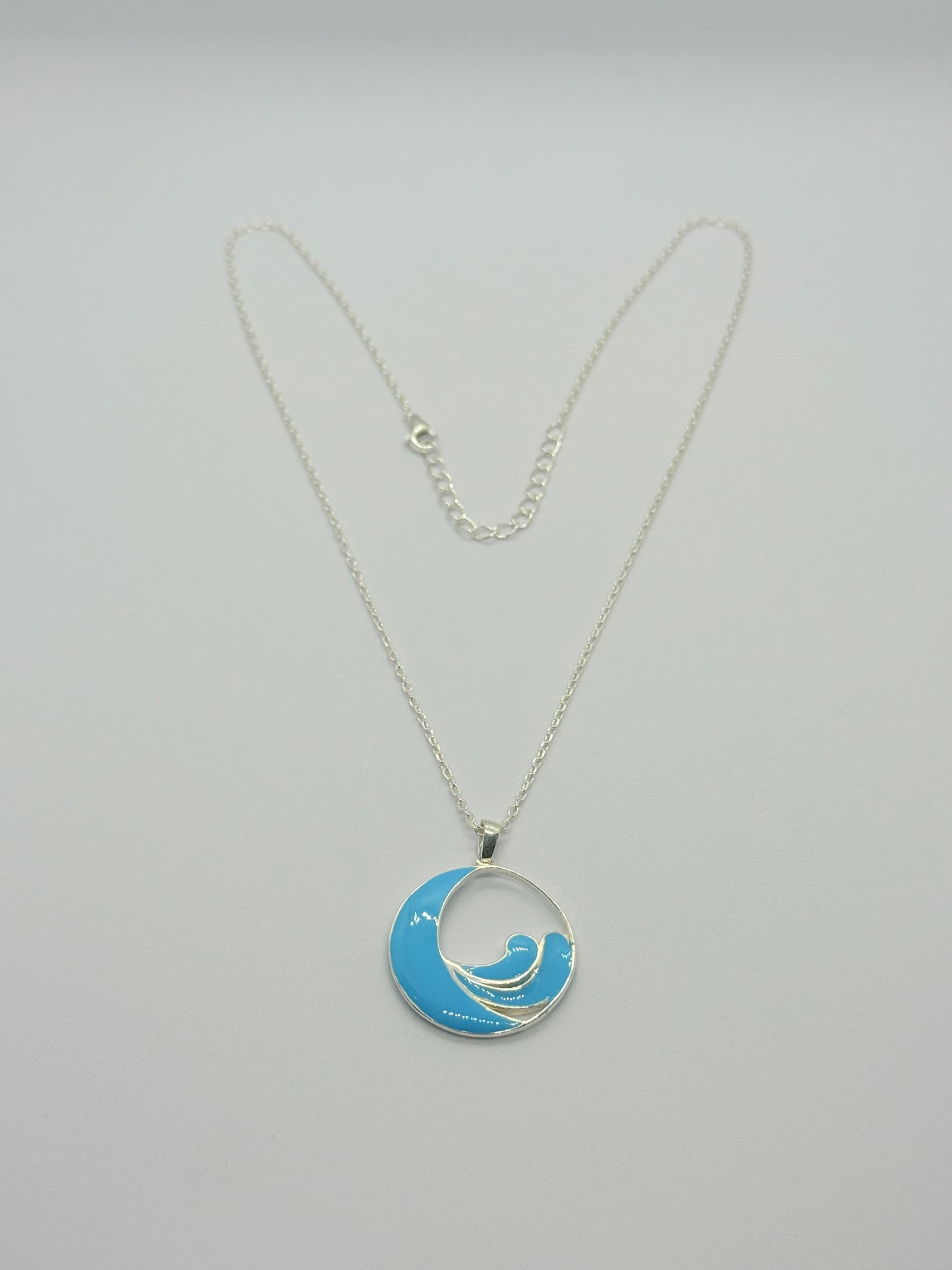 Lume Water - Silver Pendant