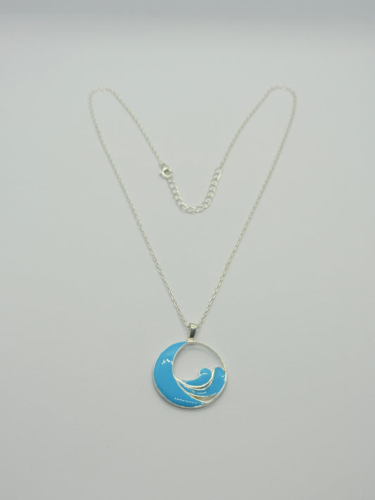 Lume Water - Silver Pendant