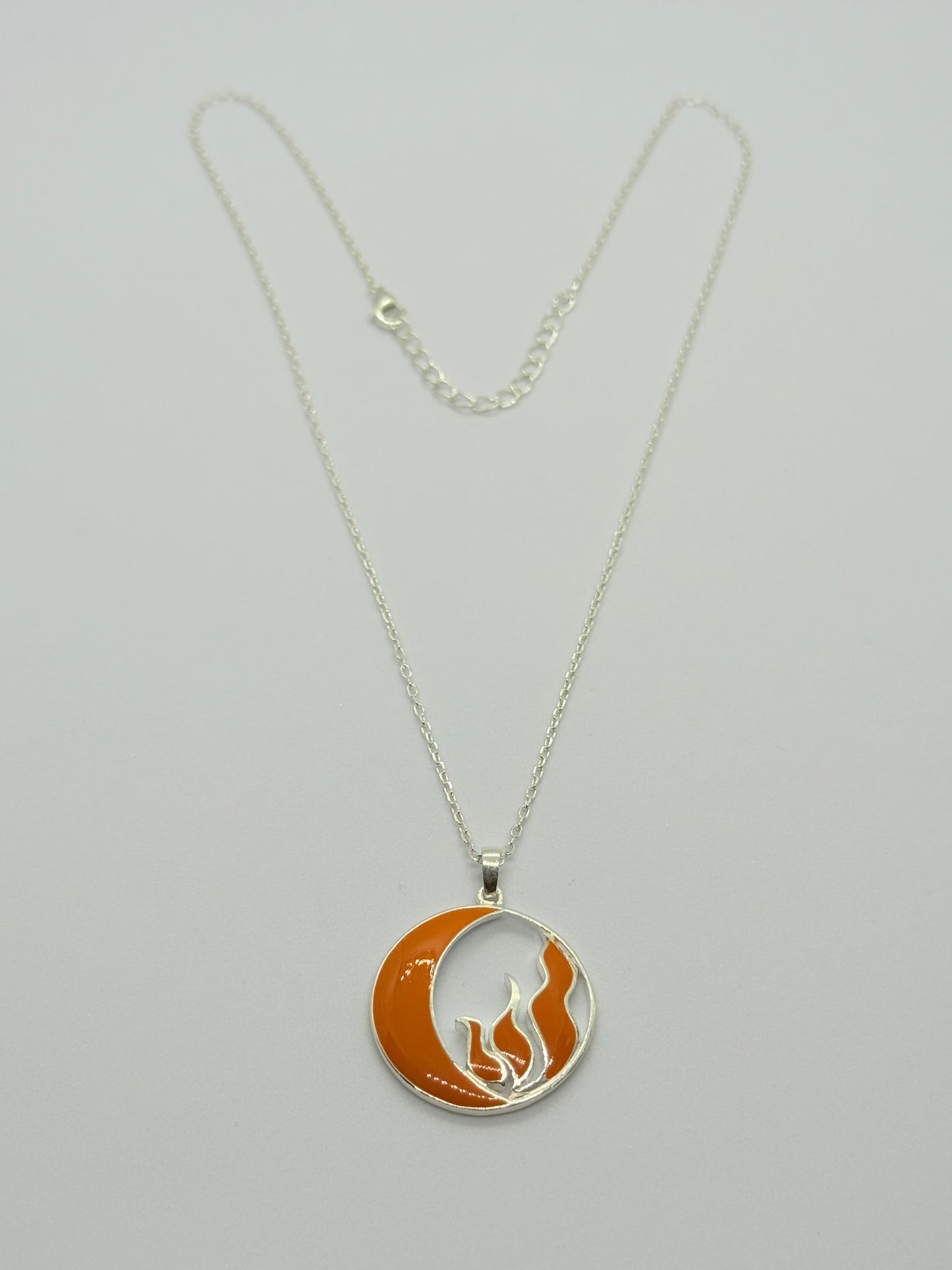 Ignis Fire - Silver Pendant