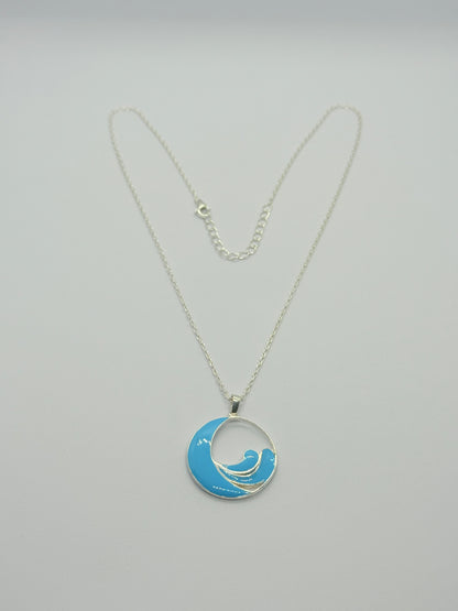 Lume Water - Silver Pendant