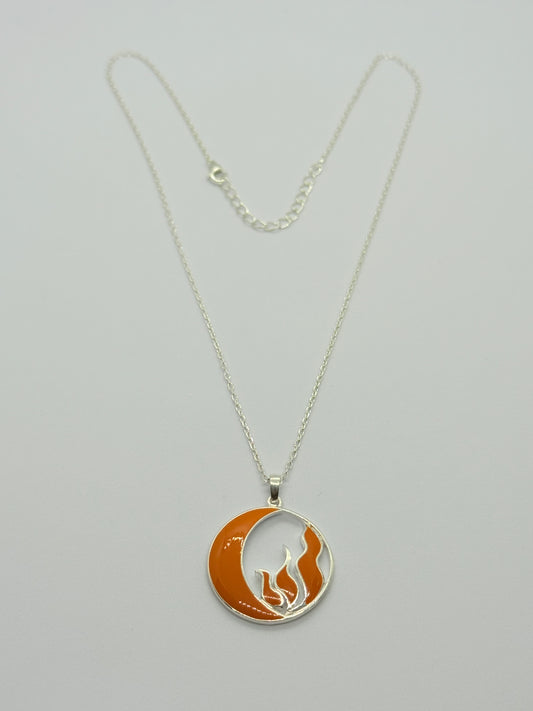 Ignis Fire - Silver Pendant